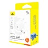 Baseus P10110909213-01 USB-C GaN5 mini 25W mains charger White Baseus P10110909213-01 USB-C GaN5 mini 25W mains charger White