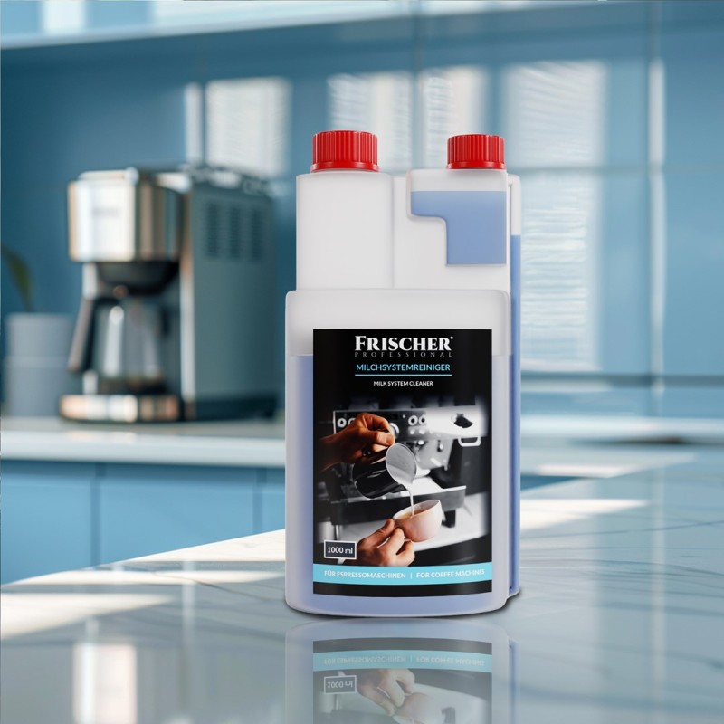 Frischer milk system cleaner 1l + brush 20 cm Frischer milk system cleaner 1l + brush 20 cm