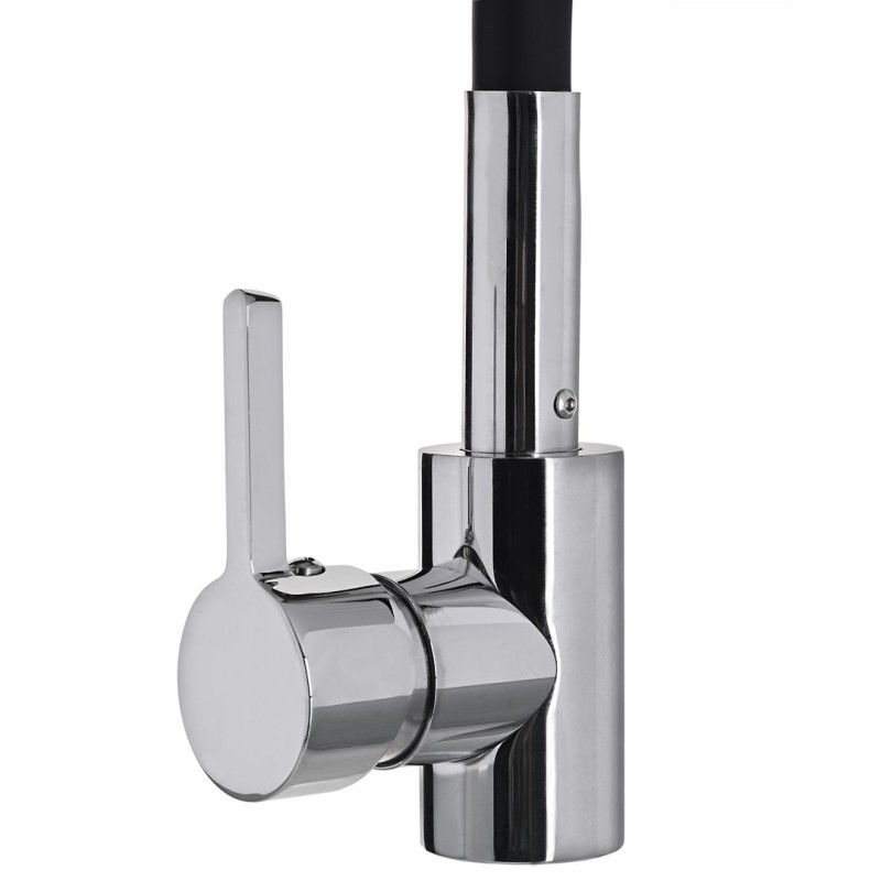 PYRAMIS 090919638 kitchen faucet Black, Chrome PYRAMIS 090919638 kitchen faucet Black, Chrome