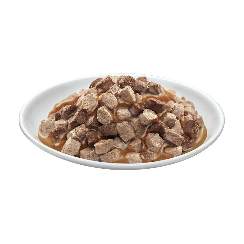 PREVITAL Cat Food Megabox with Lamb, Beef, Rabbit, and Chicken in Gravy - Wet Cat Food - 24 x 100g PREVITAL Cat Food Megabox with Lamb, Beef, Rabbit, and Chicken in Gravy - Wet Cat Food - 24 x 100g