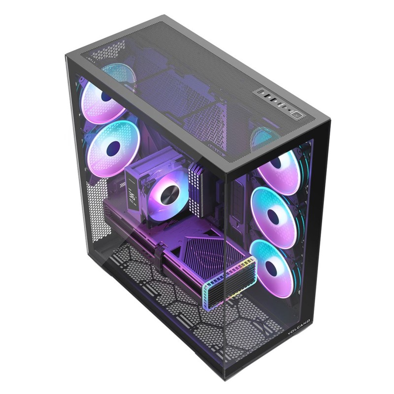 MODECOM Volcano SPACE XL ARGB FULL TOWER 5F Black MODECOM Volcano SPACE XL ARGB FULL TOWER 5F Black