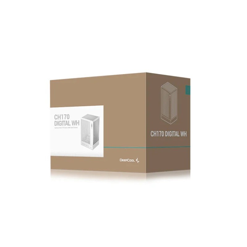 DeepCool R-CH170-WHNPI0D-G-1 computer case Tower White DeepCool R-CH170-WHNPI0D-G-1 computer case Tower White