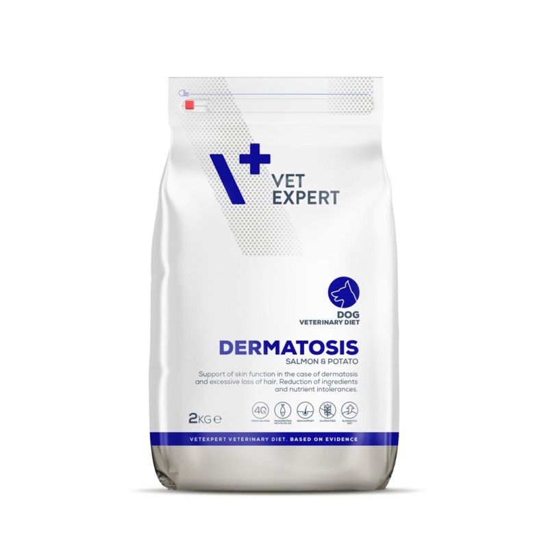 VET EXPERT Veterinary Diet Dermatosis Dog Salmon & Potato - dry dog food - 2 kg VET EXPERT Veterinary Diet Dermatosis Dog Salmon & Potato - dry dog food - 2 kg