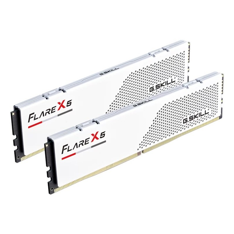 G.Skill Flare X5 F5-6000J3636F32GX2-FX5W memory module 64 GB 2 x 32 GB DDR5 6000 MHz G.Skill Flare X5 F5-6000J3636F32GX2-FX5W memory module 64 GB 2 x 32 GB DDR5 6000 MHz