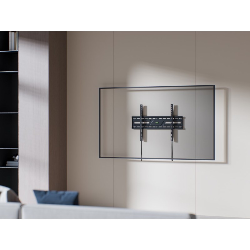 Gembird WM-86F-01 TV wall mount (fixed), 37”-86”, black