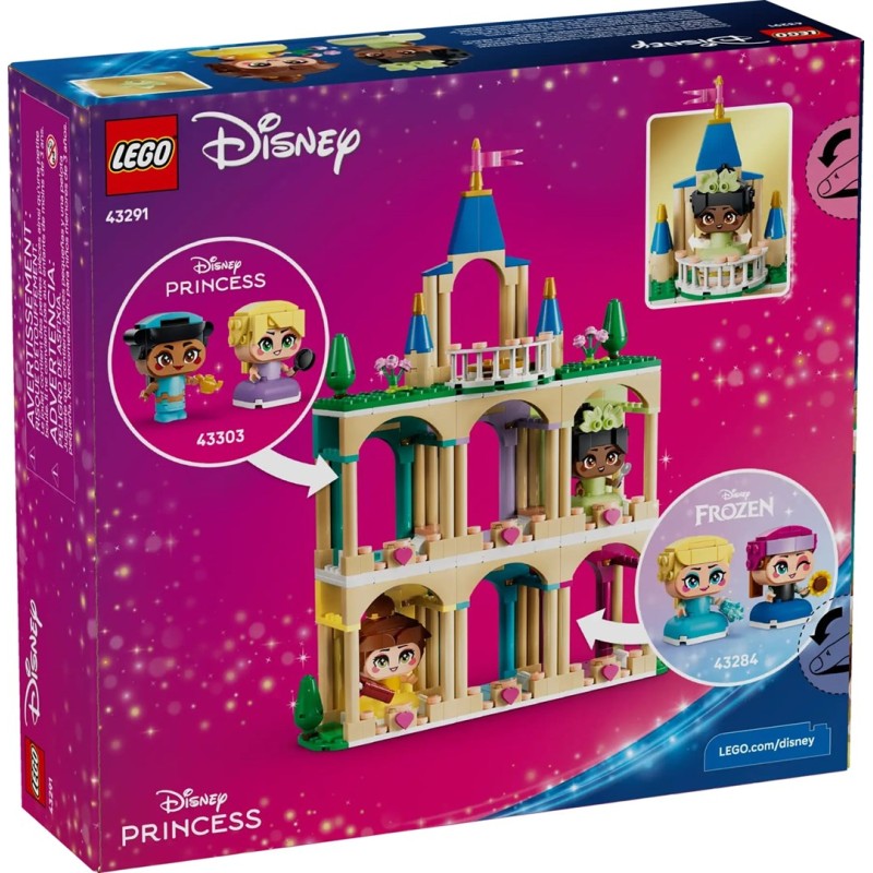 LEGO DISNEY 43291 Mini Belle and Tiana with Castle