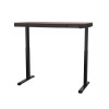 ACTIVEJET desk with electric height adjustment 140x70 ET119W-C black/walnut ACTIVEJET desk with electric height adjustment 140x70 ET119W-C black/walnut