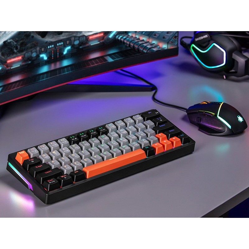 Mechanical keyboard Tracer GAMEZONE EVO1 HOT SWAP 63 (Grey) TRAKLA47297 Mechanical keyboard Tracer GAMEZONE EVO1 HOT SWAP 63 (Grey) TRAKLA47297