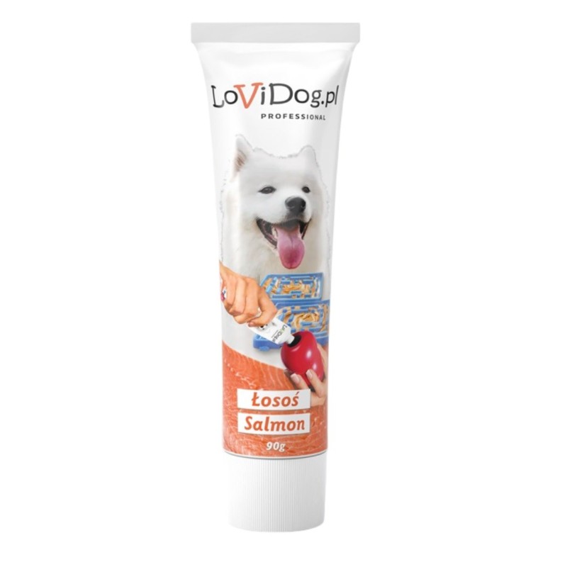 LOVIDOG Salmon paste - dog treat - 90g