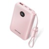 Vention 10000mAh Powerbank 2xUSB-C 1xUSB-A 22.5W, pink