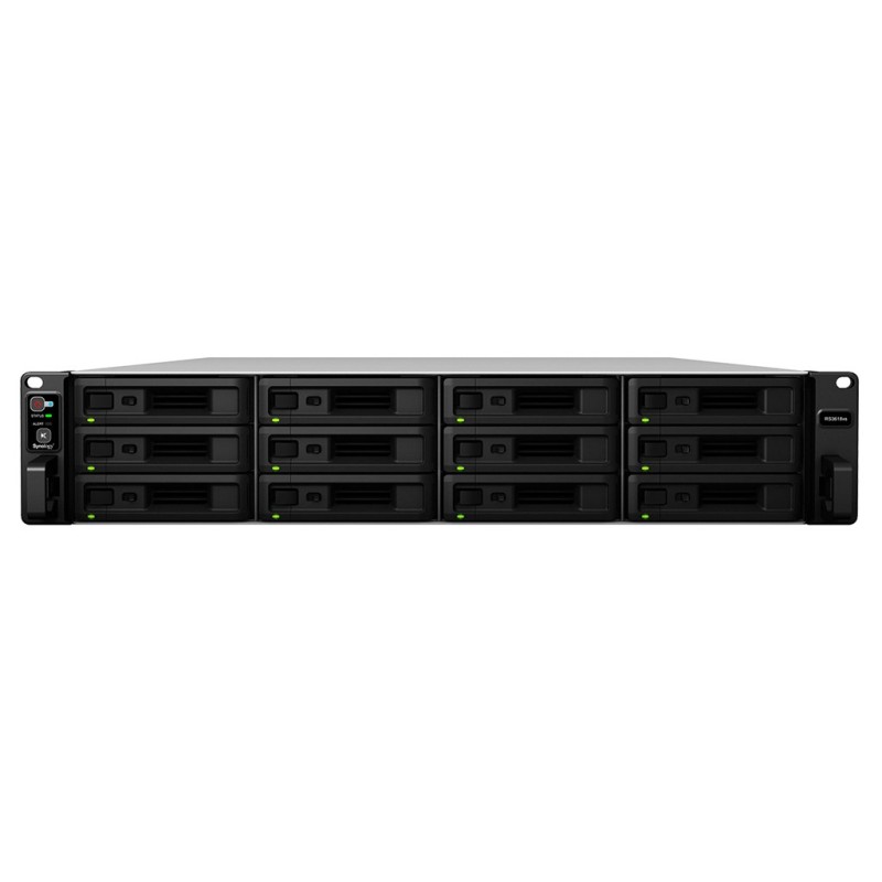 Synology RackStation RS3618xs NAS Rack (2U) Intel® Xeon® D D-1521 8 GB DDR4 DiskStation Manager Black Synology RackStation RS3618xs NAS Rack (2U) Intel® Xeon® D D-1521 8 GB DDR4 DiskStation Manager Black