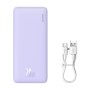 Baseus Airpow Lithium polymer power bank 10000 mAh 20 W Purple