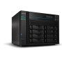 Asustor Lockerstor 10 AS6510T NAS Tower Intel Atom® C3538 8 GB DDR4 0 TB ADM Black