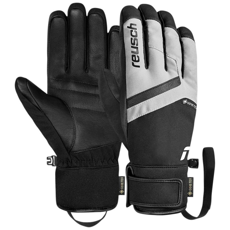REUSCH BOOSTER GORE-TEX GLOVES SIZE 8,5 BLACK AND WHITE REUSCH BOOSTER GORE-TEX GLOVES SIZE 8,5 BLACK AND WHITE