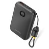 Vention 10000mAh Powerbank 2xUSB-C 1xUSB-A 22.5W, black