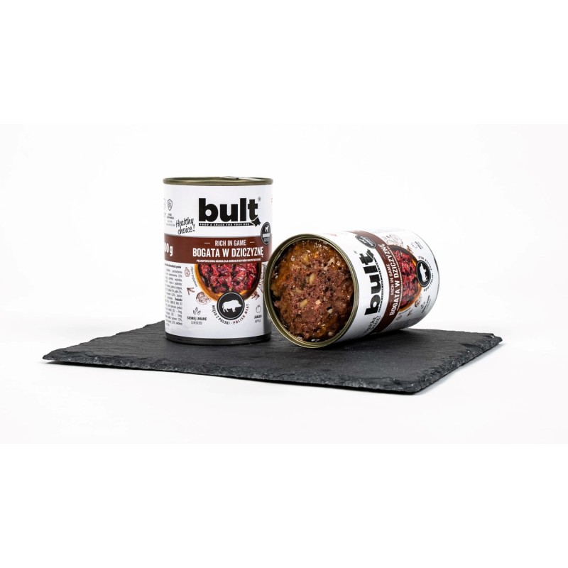 BULT Rich in game - Wet dog food - 400 g BULT Rich in game - Wet dog food - 400 g