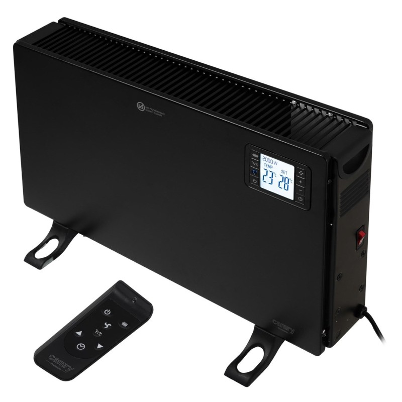 Camry | Convection Fan Heater with Remote Control | CR 7739 | Convection Heater | 2000 W | Number of power levels 3 | Suitable for rooms up to m2 | White Camry | Convection Fan Heater with Remote Control | CR 7739 | Convection Heater | 2000 W | Number of power levels 3 | Suitable for rooms up to m2 | White