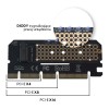 Expansion card, adapter M.2 NVMe M-Key PCI-E Savio AK-41