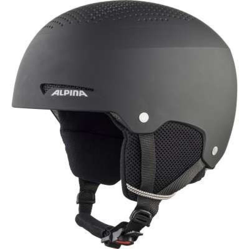 WINTER HELMET ALPINA ZUPO BLACK MATT 54-58 WINTER HELMET ALPINA ZUPO BLACK MATT 54-58