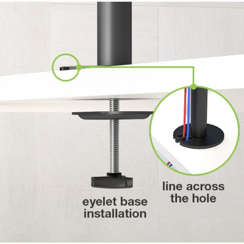 Techly ICA-LCD 2520V monitor mount / stand 68.6 cm (27