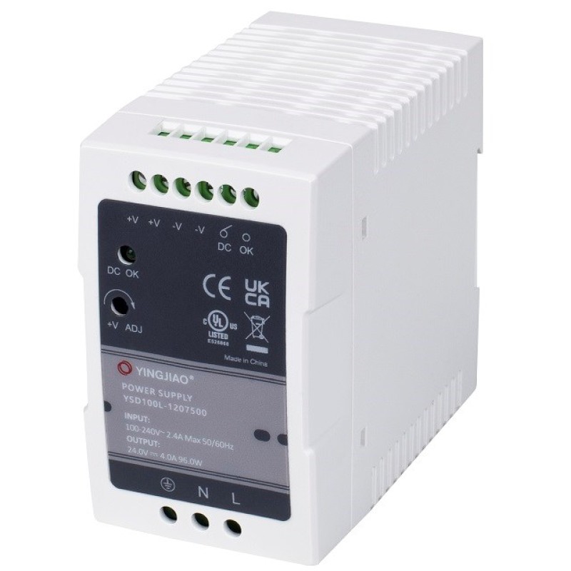 Yingjiao DIN power supply YSD100L 7,5A 90W