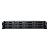 Synology RackStation RS2423+ NAS/storage server Rack (2U) Ryzen Embedded V1780B 8 GB DDR4 0 TB DiskStation Manager Black, Grey