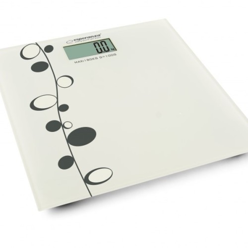 Esperanza EBS005 personal scale Rectangle White Electronic personal scale