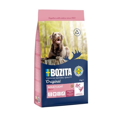 BOZITA Original Adult Light Chicken - dry dog food - 12kg