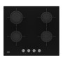 Beko HILG 64220 S hob Black Built-in Gas 4 zone(s)