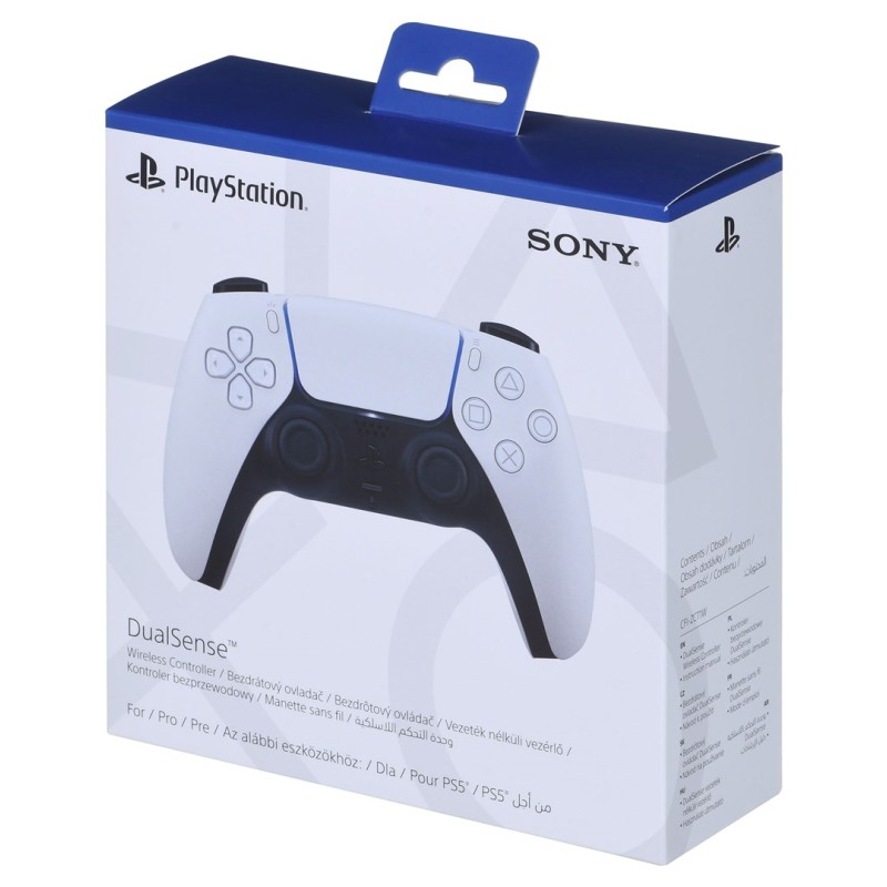 Kontroler bezprzewodowy SONY DualSense WHITE PS5 Kontroler bezprzewodowy SONY DualSense WHITE PS5