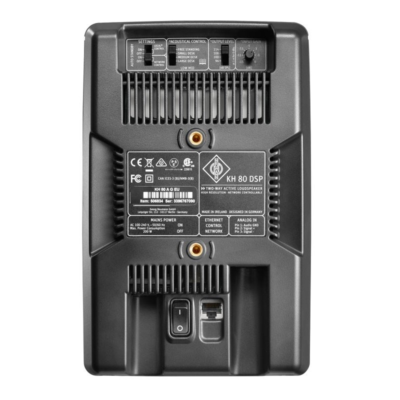 Neumann KH 80 DSP A G - active 2-way (4‘+1’) studio monitor Neumann KH 80 DSP A G - active 2-way (4‘+1’) studio monitor