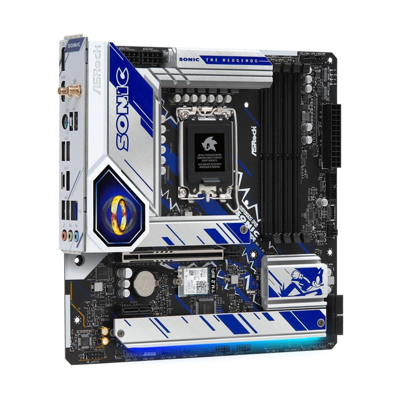 Asrock B760M PG SONIC WIFI Intel B760 LGA 1700 micro ATX Asrock B760M PG SONIC WIFI Intel B760 LGA 1700 micro ATX