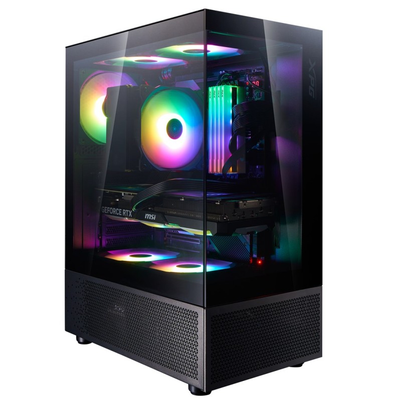 XPG INVADER X MINI KOMPAKTES MID-TOWER-CASE Black XPG INVADER X MINI KOMPAKTES MID-TOWER-CASE Black