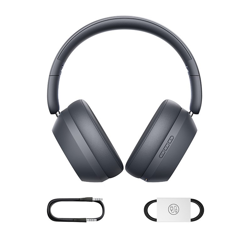 Baseus Bass 35 Max Headphones Wired & Wireless Head-band Music USB Type-C Bluetooth Grey Baseus Bass 35 Max Headphones Wired & Wireless Head-band Music USB Type-C Bluetooth Grey