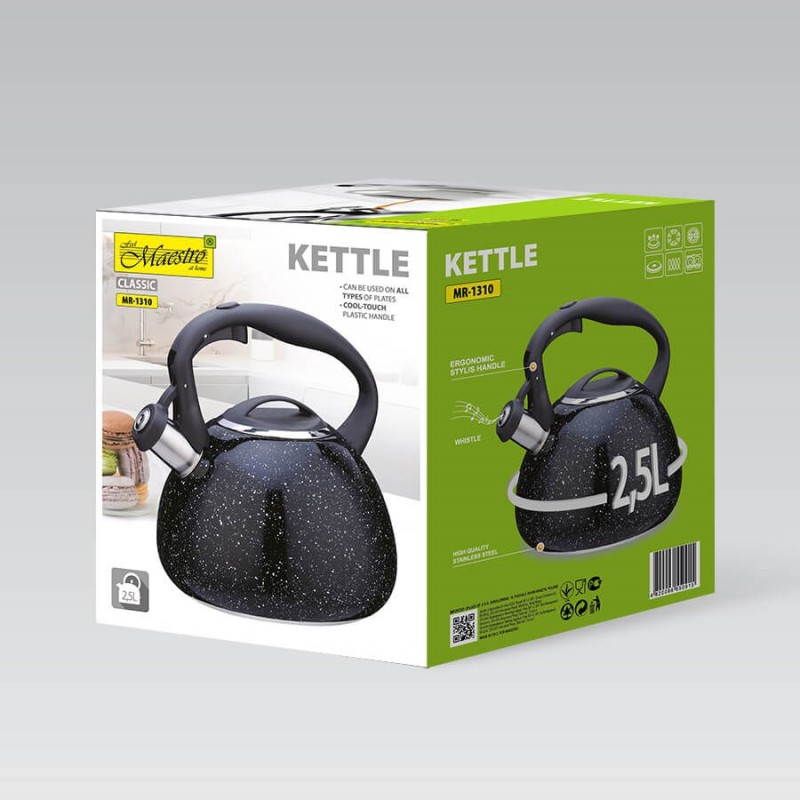 Maestro MR-1310 Kettle 2.5 l Black