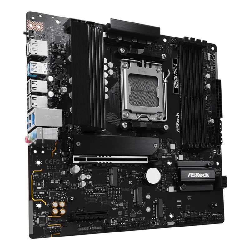 Asrock B850M Pro-A AMD B850 Socket AM5 micro ATX Asrock B850M Pro-A AMD B850 Socket AM5 micro ATX
