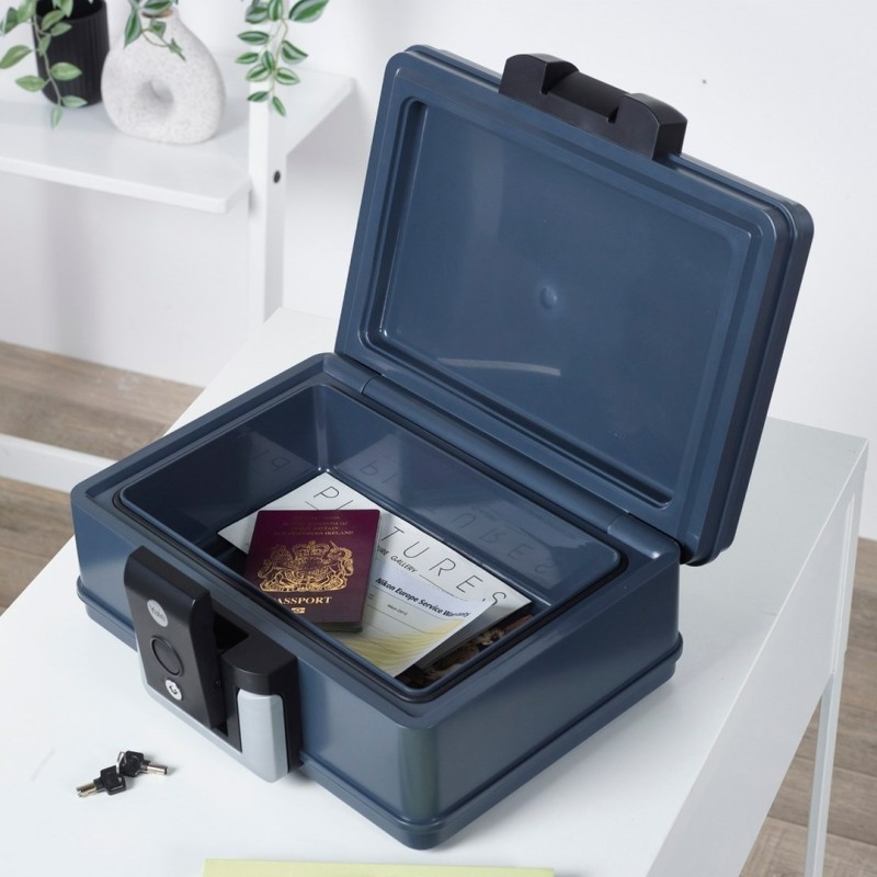Yale YFWC/154/KB1 Security Box Small 4 l Plastic Grey Yale YFWC/154/KB1 Security Box Small 4 l Plastic Grey