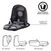 XD DESIGN ANTI-THEFT BACKPACK BOBBY HERO XL BLACK P/N: P705.711 XD DESIGN ANTI-THEFT BACKPACK BOBBY HERO XL BLACK P/N: P705.711