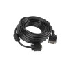 Lanberg CA-VGAC-10CC-0100-B VGA cable 10 m VGA (D-Sub) Black Lanberg CA-VGAC-10CC-0100-B VGA cable 10 m VGA (D-Sub) Black