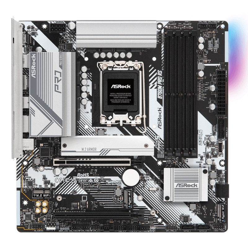 Asrock B760M Pro RS Intel B760 LGA 1700 micro ATX Asrock B760M Pro RS Intel B760 LGA 1700 micro ATX