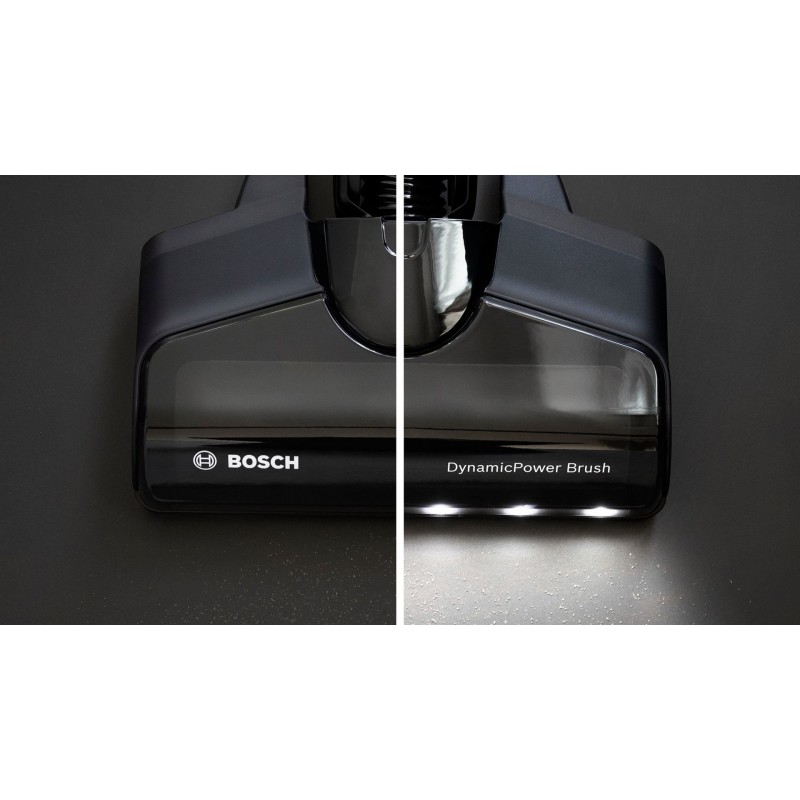 Bosch BSS711W stick vacuum/electric broom Battery Dry Bagless 0.3 L Black, Silver, White