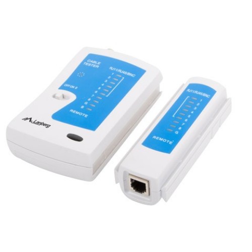 Lanberg NT-0401 network cable tester UTP/STP cable tester Blue, White