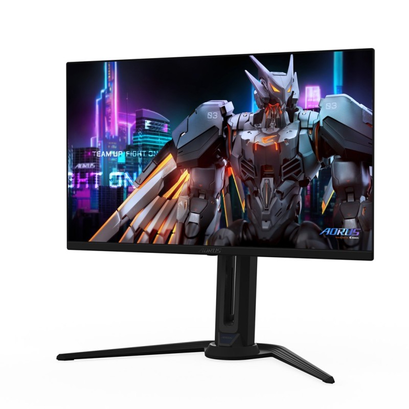 GIGABYTE AORUS FO27Q3 27” OLED Gaming Monitor - 2560 x 1440(QHD), 360Hz, 0.03ms, KVM, 250 cd/m2, FreeSync Premium Pro, DisplayHDR True Black 400, HDMI 2.1 GIGABYTE AORUS FO27Q3 27” OLED Gaming Monitor - 2560 x 1440(QHD), 360Hz, 0.03ms, KVM, 250 cd/m2, FreeSync Premium Pro, DisplayHDR True Black 400, HDMI 2.1