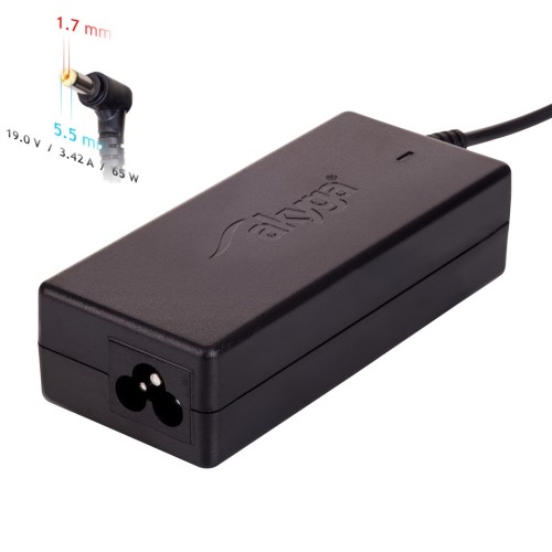 Akyga AK-ND-06 power adapter/inverter Indoor 65 W Black Akyga AK-ND-06 power adapter/inverter Indoor 65 W Black