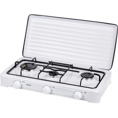 MPM KN-03/1K White Countertop 60 cm Gas 3 zone(s)
