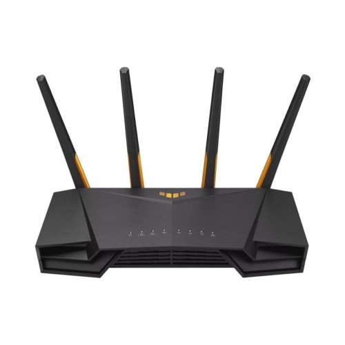 ASUS TUF Gaming AX4200 wireless router 2,5 Gigabit Ethernet Dual-band (2.4 GHz / 5 GHz) Black, Orange ASUS TUF Gaming AX4200 wireless router 2,5 Gigabit Ethernet Dual-band (2.4 GHz / 5 GHz) Black, Orange