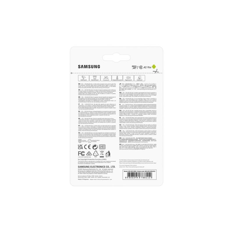 Samsung PRO Plus MicroSDXC 128 GB Samsung PRO Plus MicroSDXC 128 GB