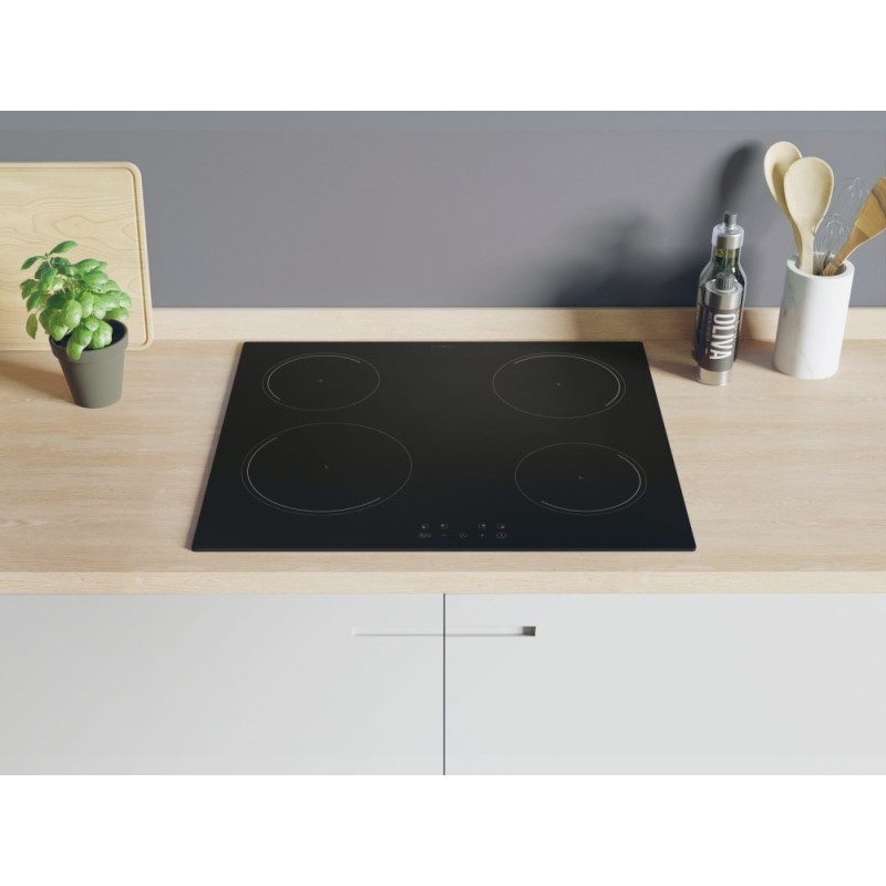 Candy Idea CI642CBB Black Built-in 59 cm Zone induction hob 4 zone(s) Candy Idea CI642CBB Black Built-in 59 cm Zone induction hob 4 zone(s)