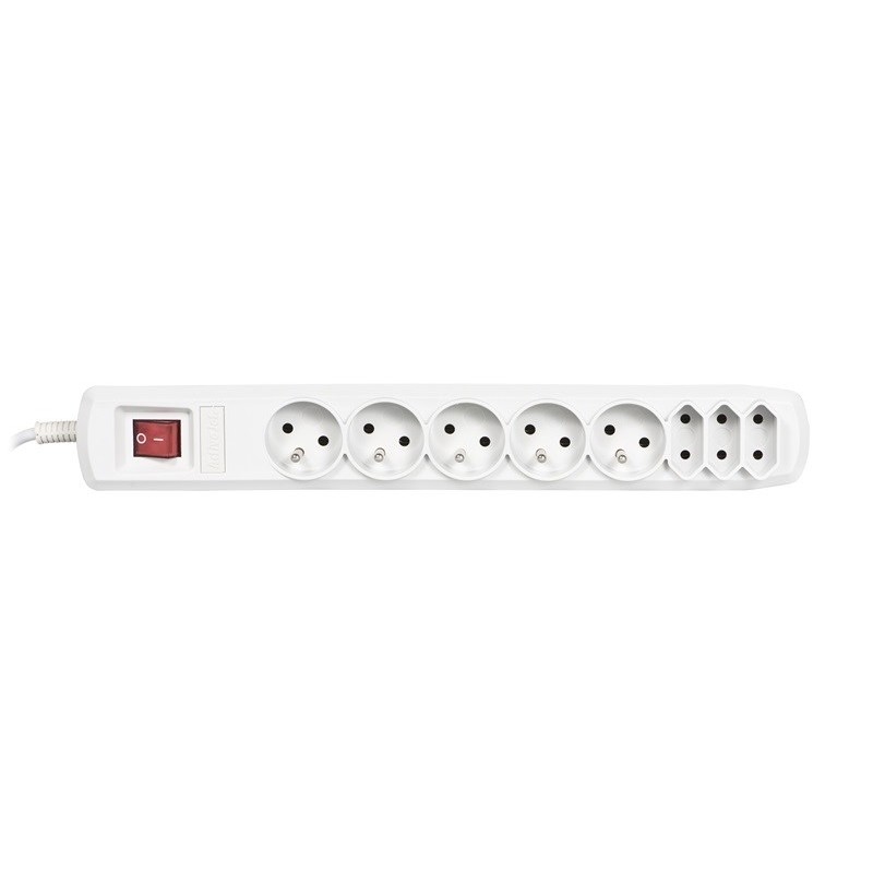Activejet APN-8G/5M-GR power strip with cord Activejet APN-8G/5M-GR power strip with cord