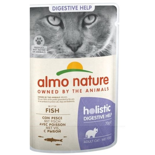 Almo Nature Functional sensitive with fish - wet food for adult cats with problems of sensitivity and hypersensitivity of the intestines - 70 g Almo Nature Functional sensitive with fish - wet food for adult cats with problems of sensitivity and hypersensitivity of the intestines - 70 g